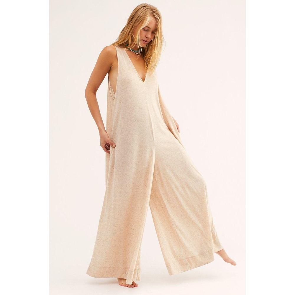 Free People Beach Fulton Jumpsuit Large
